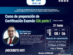 Curso de preparación de Certificación Examén CIA parte I