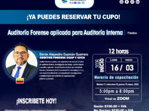 Auditoria forense aplicada para auditoría interna