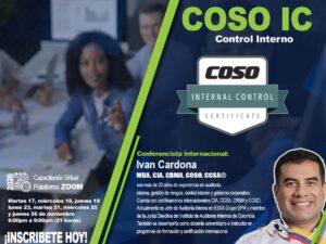 Certificado COSO IC- Control Interno