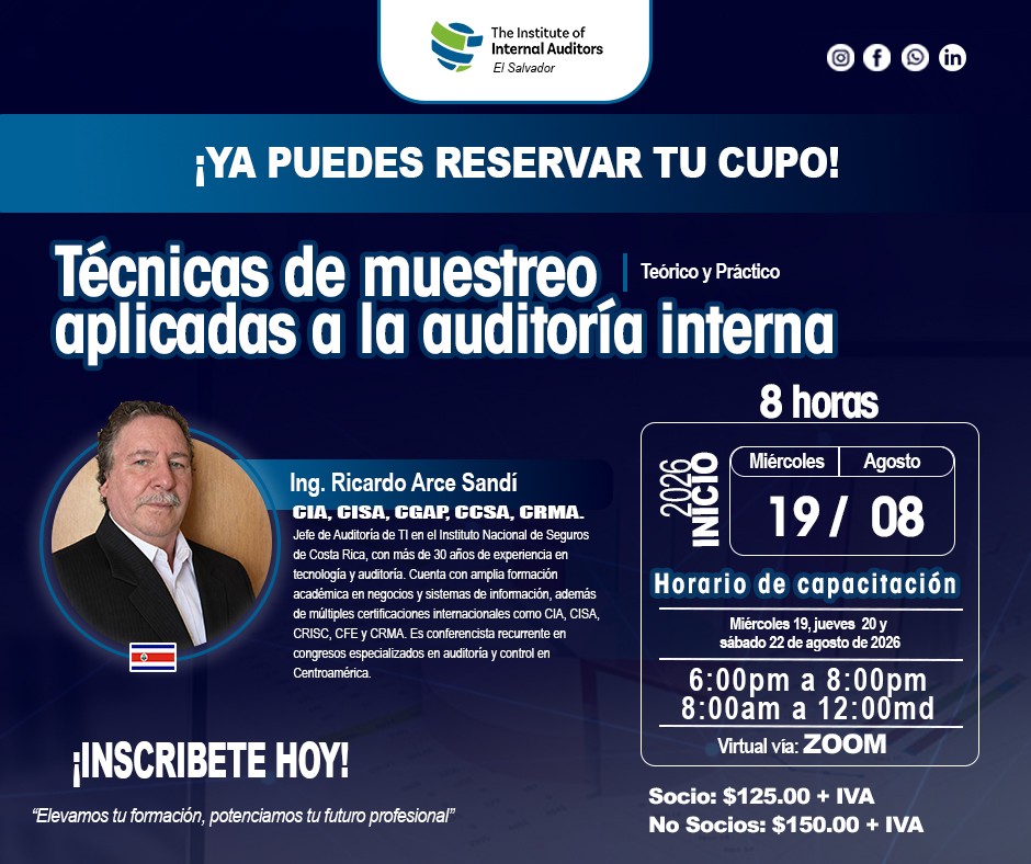 Técnicas de muestreo aplicadas a la auditoría interna