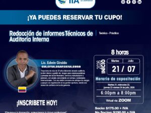 Redacción de Informes Técnicos de Auditoría Interna