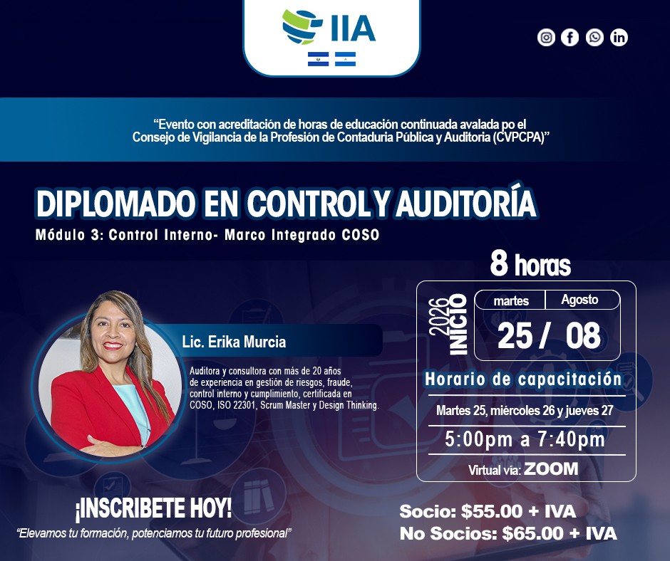 Módulo 3: Control Interno- Marco Integrado COSO